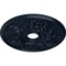 Ekena Millwork Acanthus Twist Medallion (Canopies up to 8 3/8"), 23 5/8"OD x 4 5/8"ID x 1 7/8"P, Midnight Dream CM23ACMDF - alternate 2